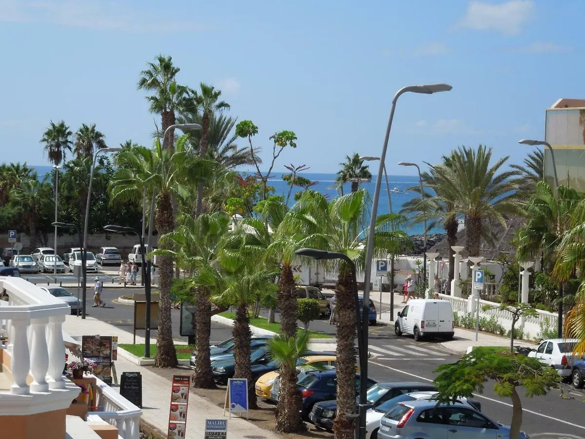 Beachfront-Apartment Las Vistas 1 With Sea-View, Heated, Pool, Wifi, Sat-Tv Arona  Arona (Tenerife)